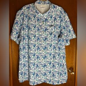 Columbia Men’s PFG Super Slack Tide Camp Shirt. Men Size 3X